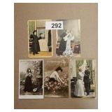 5 - Romantic Postcards early dates