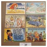 6 - Funny Postcards Linen
