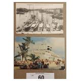 2 - Ship & Boat Postcards