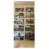 10 - Florida Postcards Linen unused