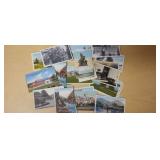 50 - Mixed States Unused Postcards