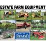 ESTATE FARM EQUIPMENT AUCTION