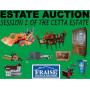 ESTATE AUCTION - SESSION 2 OF THE CETTA ESTATE
