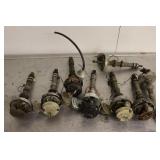 Box of Used Chevy Distributors