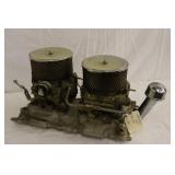 Offenhauser Dual Quad Chevy SB