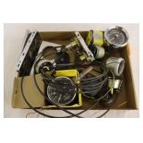 Box of Tachometers & Gauges