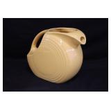 Vintage Large Disk Sunflower Fiesta Pitcher