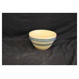 7" Antique Yellowware Banded Bowl