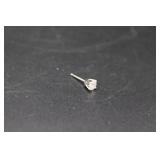 14K Gold Diamond Earring