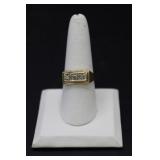 10K Gold & Diamonds Ring