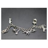 Silver Charm Bracelet