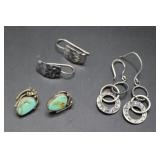 Misc. Silver Earrings