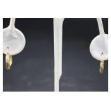 18K Gold Earrings