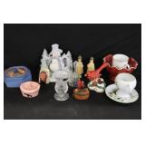Assorted Glassware & Figurines