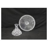 Fostoria Clear Glass Cake Stand