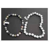 NEW Jasper, Howlite Necklaces