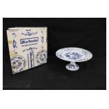 Blue Danube Cake Plate
