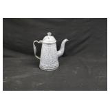 Gray Enamel Hinged Pitcher
