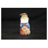 Hand painted Russian Santa