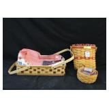 Longaberger Baskets w/Liners