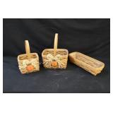 Longaberger Pumpkin Baskets & Other