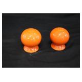 Fiesta Orange  Salt & Pepper Shakers