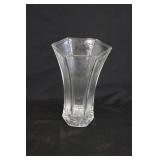 Vintage Hoosier 6 Panel Hexagonal Vase
