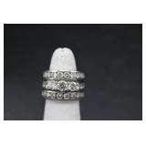 18K Gold & Platinum Diamond Ring