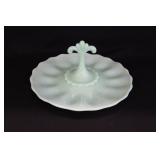 Jadeite Glass Anna Egg Plate