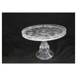Vintage Glass 6" Cake Stand