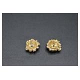 14K Gold Custom Earring Jackets