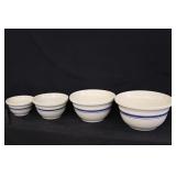 4 Piece Friendship Roseville Ohio Nesting Bowls