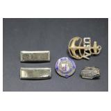 Silver Pins