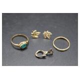10K Rings & Earrings