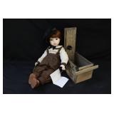 Franklin Heirloom Dolls Coca Cola Danny Doll