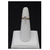 14K Gold Solitaire Ring