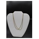 14K Gold 30" 1.65mm Necklace
