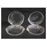 Pyrex Pie Plates (4)
