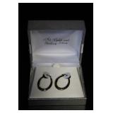 14K Gold & Sterling Silver Earrings
