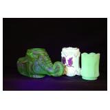 Vintage Glass Toothpick Holders