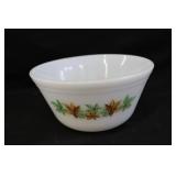 7" Fire King  Salem Maple Leaf Mixing Bowl