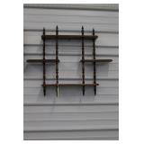 Wood Wall Curio Shelf