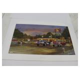 Dave Barnhouse "Sunset Strip" Unframed Print