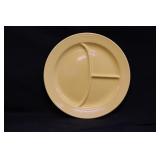 Vintage Fiesta 10"Sunflower Divided Plate