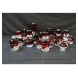Ruby Red Collectible Glassware