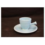 Vintage Turquoise Demitasse