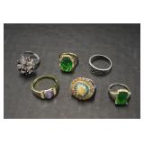 Silver Fashion Rings