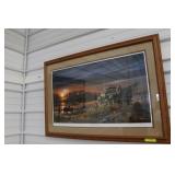 Terry Redlin " Patiently Waiting" Framed Print