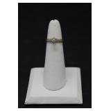 14K Gold Diamond Engagement Ring