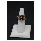 18K Gold & Sterling Ring